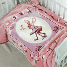 Lade das Bild in den Galerie-Viewer, Babies' Woolen Blanket Thick Double Layer Raschel Cartoon Extra Thick Autumn and Winter Small Cloud Blanket