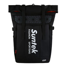 Lade das Bild in den Galerie-Viewer, Backpack Sports Leisure Travel Bag Tooling Style Reflective College Students Bag