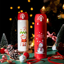 Load image into Gallery viewer, Xmax Christmas Cup Gift Cartoon Children Bounce Insulation Couple Creative 304 Stainless Steel Student Water