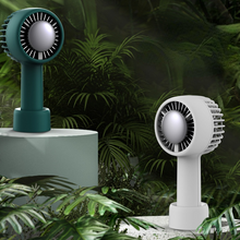 Lade das Bild in den Galerie-Viewer, 2021 New Handheld Refrigeration Little Fan USB Rechargeable Fan Portable, Low Decibel