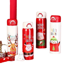 Lade das Bild in den Galerie-Viewer, Xmax Christmas Cup Gift Cartoon Children Bounce Insulation Couple Creative 304 Stainless Steel