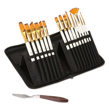 Lade das Bild in den Galerie-Viewer, 15 Nylon Wool Black Cloth Bag Gouache Pen Watercolor