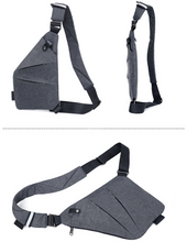 Load image into Gallery viewer, Fashion Left and Right Shoulder Men's Chest Bag, Personal Waterproof Single Shoulder Anti-Theft Package