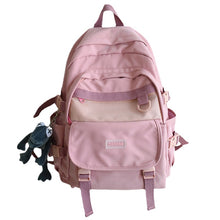 Load image into Gallery viewer, Backpack Female College Student Simple Korean Style High School Student Junior School Large Capacity Fashion Male