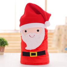 Load image into Gallery viewer, Creative Santa Claus David's Deer Snowman Penguin Blanket Cartoon Double-Sided Flannel