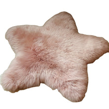 Lade das Bild in den Galerie-Viewer, Woolen Blanket Cushion Fur Sofa Cushion Dining Chair Cushion Office Chair Cushion