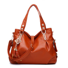 Lade das Bild in den Galerie-Viewer, Women Ladies Handbag Shoulder Crossbody Bag Soft Leather Big Bag