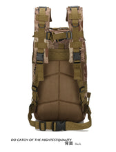 Lade das Bild in den Galerie-Viewer, Combat Bag Outdoor Sports Hiking Bag 30L Oxford Waterproof
