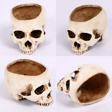 Load image into Gallery viewer, Ashtray Halloween Home Skull Flower Pot Novelty Creative Resin Decorations Horror Decoration Ashtray
