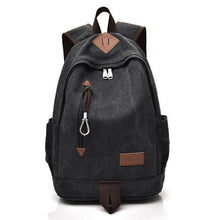 Lade das Bild in den Galerie-Viewer, Backpack Men Casual Canvas Backpack Vintage Travel Bag High School Student Schoolbag Men