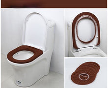 Load image into Gallery viewer, 3pcs Toilet Seat Cover Pads Lid Home Four Seasons Summer Thin Cute Closestool Cushion