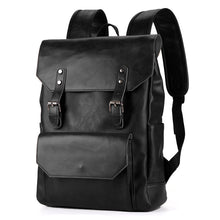 Lade das Bild in den Galerie-Viewer, Backpack Crazy Horse Leather European American Fashion & Trend Large Capacity Simple Travel