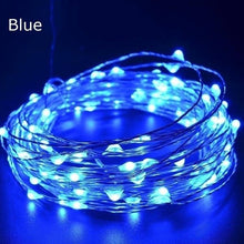 Lade das Bild in den Galerie-Viewer, 2/3/4/5/10M LED String Lights for Xmas Christmas Tree Garland Outdoor Party Wedding Decoration