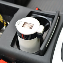 Lade das Bild in den Galerie-Viewer, Ashtray Automobile Carbon Fiber Car LED Light Car Ashtray