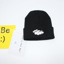 Lade das Bild in den Galerie-Viewer, Warm Winter Knit Beanie Hats Embroidered Weather Hat Men 'S Crimped Pullover Wool Unisex