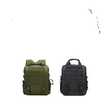 Lade das Bild in den Galerie-Viewer, Military Fans Combat Bag Outdoor Sports Backpack Laptop Backpack 14-Inch Oxford Waterproof Camouflage Bag