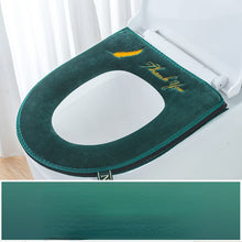 Load image into Gallery viewer, 3pcs Toilet Seat Cover Pads Thicker Pad Household Autumn and Winter Plush Four Seasons Washable Cushion