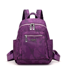 Load image into Gallery viewer, Backpack Sports Waterproof Oxford Zipper Women Nylon Computer shoulder bag