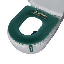 Load image into Gallery viewer, 3pcs Toilet Seat Cover Pads Four Seasons Household Plush Thicker