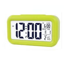 Load image into Gallery viewer, Smart Multi-Function Alarm Clock LED Display Rechargeable/Battery Color Alarm Clock