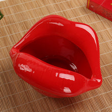 Lade das Bild in den Galerie-Viewer, Ashtray Individual Porcelain Crafts Decoration Lip Living Room Small Home Cigarette Dish
