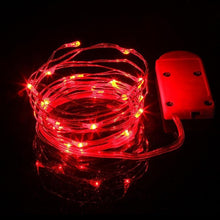 Load image into Gallery viewer, 100Led 10M Copper Wire Solar Powered Lighting Lamps for Christmas tree Outdoor Party Garden Decor