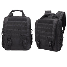 Lade das Bild in den Galerie-Viewer, Military Fans Combat Bag Outdoor Sports Backpack Laptop Backpack 14-Inch Oxford Waterproof Camouflage Bag