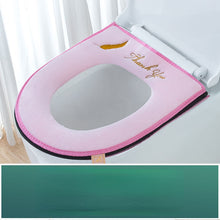 Load image into Gallery viewer, 3pcs Toilet Seat Cover Pads Thicker Pad Household Autumn and Winter Plush Four Seasons Washable Cushion