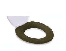 Lade das Bild in den Galerie-Viewer, 3pcs Toilet Seat Cover Pads Thicker Pad Warm Pad Ferrule Sanitary Buckle Button Type