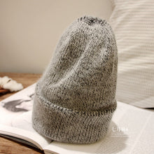 Load image into Gallery viewer, Warm Winter Knit Beanie Hats Rabbit Fur Women Winter Korean Warm All-Matching Woolen Pullover Unisex