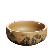 Load image into Gallery viewer, Ashtray Ceramic Home Living Room Office Trendy Multi-Functional without Lid Small Size Ashtray