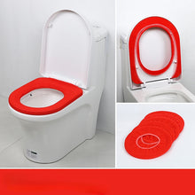 Load image into Gallery viewer, 3pcs Toilet Seat Cover Pads Lid Home Four Seasons Summer Thin Cute Closestool Cushion