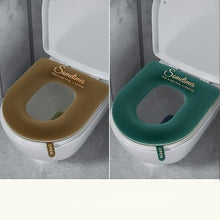 Load image into Gallery viewer, 3pcs Toilet Seat Cover Pads Four Seasons Household Plush Thicker
