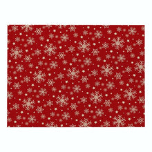 Load image into Gallery viewer, 2PCS Christmas Tablecloths Dinner Table Placemat Tea Party Kitchen Accessories Bowl Cup Pad Drink Coasters