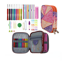 Lade das Bild in den Galerie-Viewer, 21 Crochet and Accessories Set Weaving Tools with Storage Bag