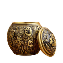 Load image into Gallery viewer, Ashtray Cornucopia Rice Bowl Sealable Office Desk Surface Panel Small Ornaments Study Decorations