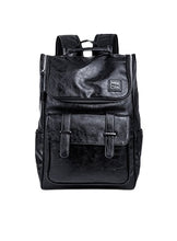 Lade das Bild in den Galerie-Viewer, New Trendy Men's Bag Simple Backpack Korean Style Leather Business Trends Backpack