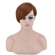 Lade das Bild in den Galerie-Viewer, Women Wig Short Hair Korean Side Bangs Fluffy Full Top W433