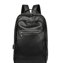 Lade das Bild in den Galerie-Viewer, Backpack Large Capacity Men Leather School Pinduoduo Supply shoulder bag
