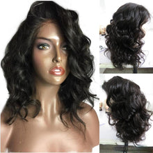 Lade das Bild in den Galerie-Viewer, Women Wig Free Short Curly Hair Synthetic Wigs Black W93