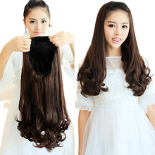 Lade das Bild in den Galerie-Viewer, Women Wig Fluffy Half Headgear Rinka Haircut Big Wave Mid-Length Long Hair W302