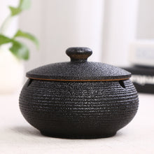 Load image into Gallery viewer, Ashtray Creative Ceramic Glass Hotel Household Office KTV Ashtray