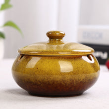 Load image into Gallery viewer, Ashtray Creative Ceramic Glass Hotel Household Office KTV Ashtray