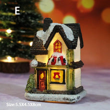 Lade das Bild in den Galerie-Viewer, 2pcs Mini Merry Christmas Decor Christmas Ornamnet Christmas Resin House