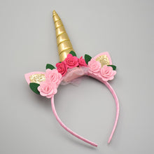 Lade das Bild in den Galerie-Viewer, 2x Halloween Xmas Christmas Gifts Decoration Unicorn Headband Hair Accessories