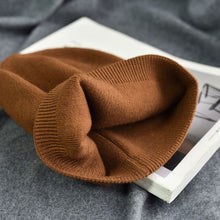Lade das Bild in den Galerie-Viewer, Warm Winter Knit Beanie Hats Solid Color Thin and All-Matching Wool Men's and Women's Pullover Unisex