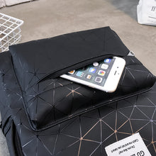 Load image into Gallery viewer, Backpack Schoolbag New Men's and Women's Large Capacity Rhombus Junior High School Student Campus Chic Hong Kong Style