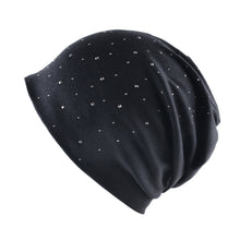 Lade das Bild in den Galerie-Viewer, Warm Winter Knit Beanie Hats Women's Drilling Sleeve Cap Solid Color Confinement Unisex