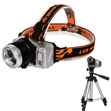 Load image into Gallery viewer, Head Light 20W 5V Charging Rotating Zoom Night Fishing Light Waterproof LED
