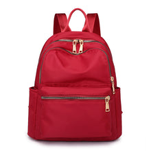 Lade das Bild in den Galerie-Viewer, Backpack Large Capacity Travel Fashion Preppy Style Student Schoolbag Lightweight Shoulder Handbag Waterproof Nylon Cloth Bag